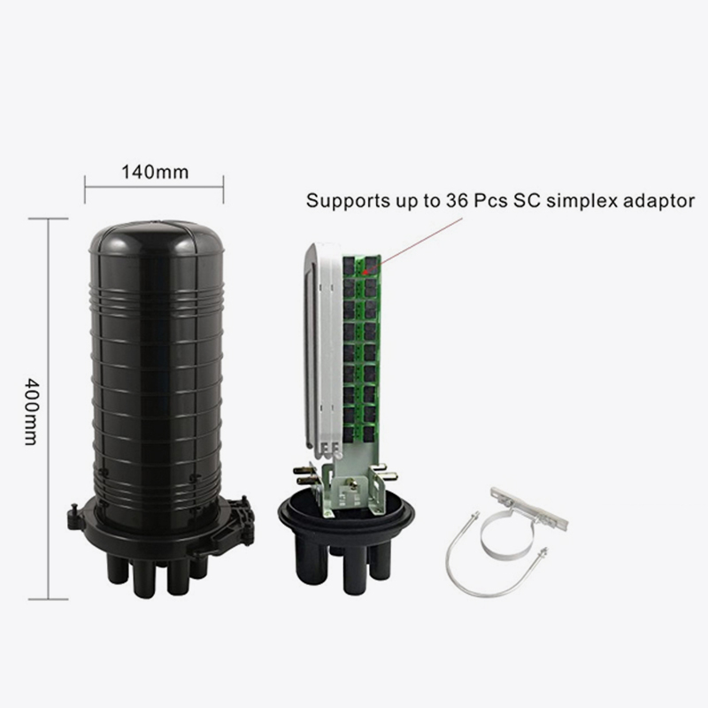 T6-109H 48 Penutupan Splice Fiber Optik Teras